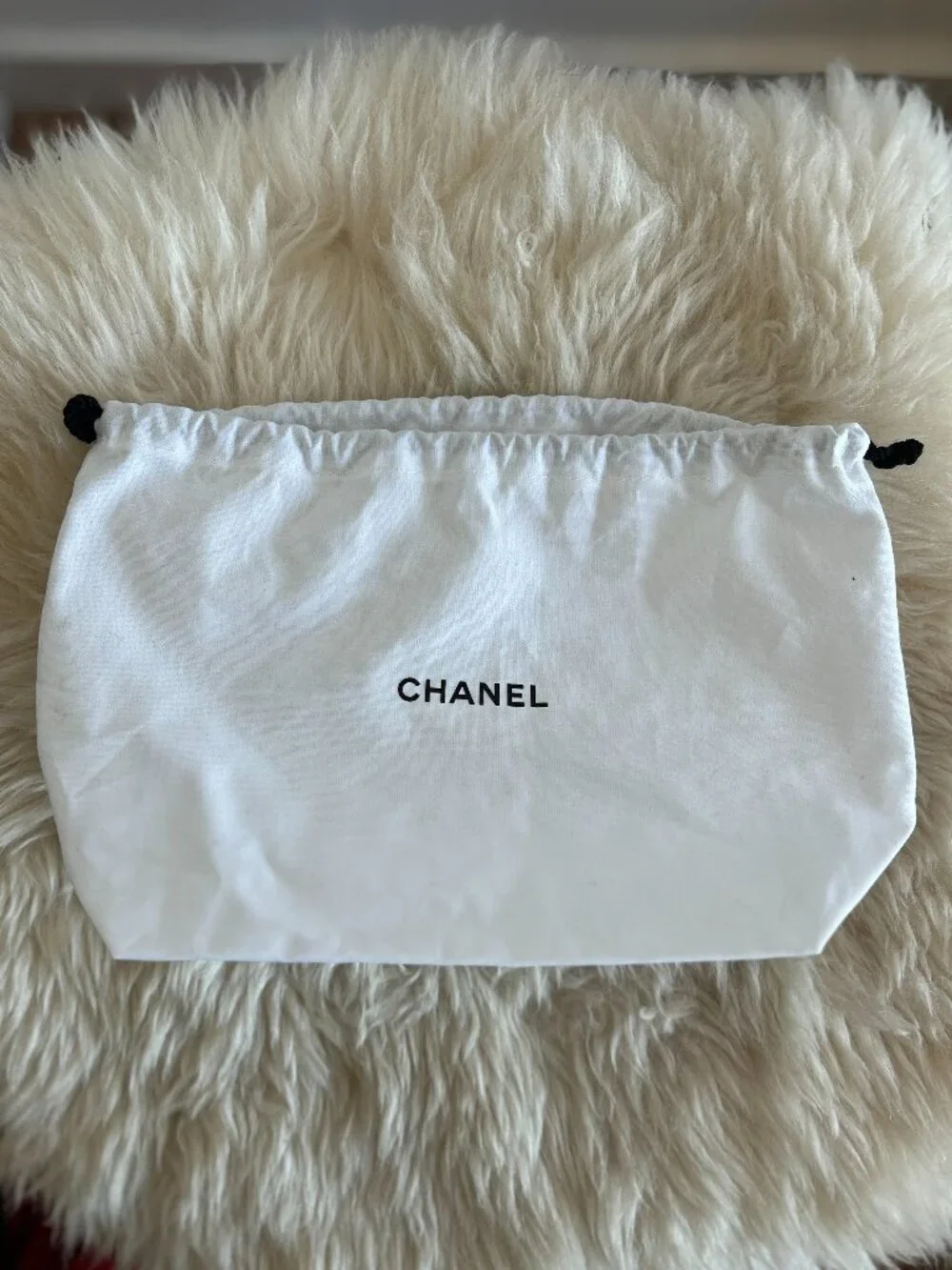 CHANEL drawstring makeup